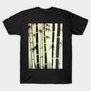 Nihonga painting of a bamboo forest T-Shirt